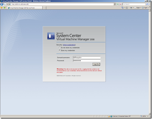 Virtual Machine Manager веб интерфейс