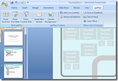 pptPlex ribbon for PowerPoint