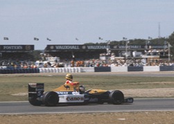 Senna and Mansell - click for a bigger version
