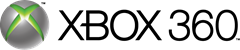 Xbox 360 logo black banner