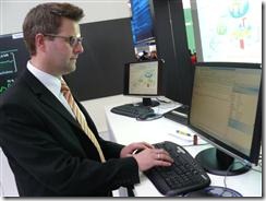 Stefan Schick, Chef der "Mission Mittelstand", arbeitet mit Office 2010.