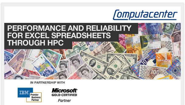 Computacenter: Performance and reliability for excel spreadsheets through HPC.