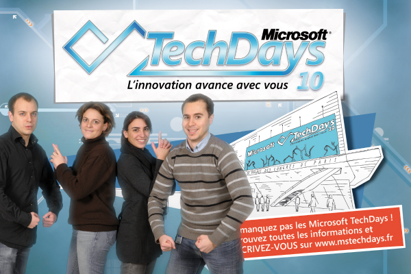 TechNet et MSDN vous invitent aux TechDays 2010 !