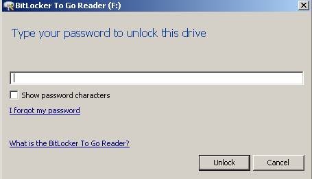 Rysunek 2. Windows XP SP3 i BitLocker To Go