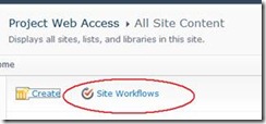 Site Workflows