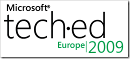 TechEd 2009 Europe Logo