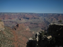 První pohled na Grand Canyon