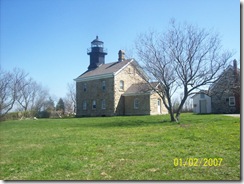 Old Field Lighthouse, looking northeast