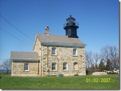 Old Field Lighthouse, looking west