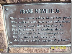 Monument, Frank Melville Jr. Memorial Park