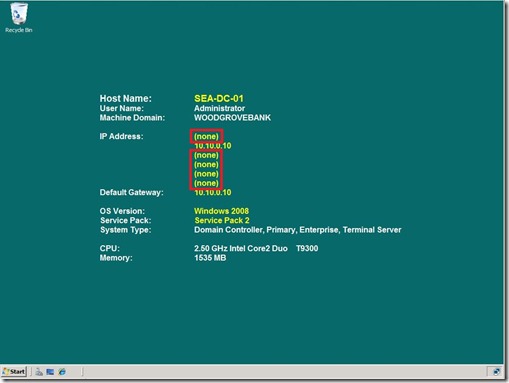 BGInfo Desktop Background with Multiple (none) IP Address Entries