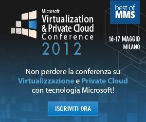 Microsoft Virtualization & Private Cloud Conference 2012
