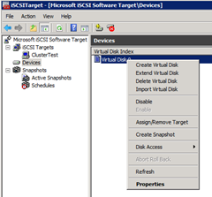 Microsoft iSCSI Software Target 3.3