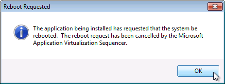 Figura 12: Intercettazione della richiesta di reboot da parte del Sequencer
