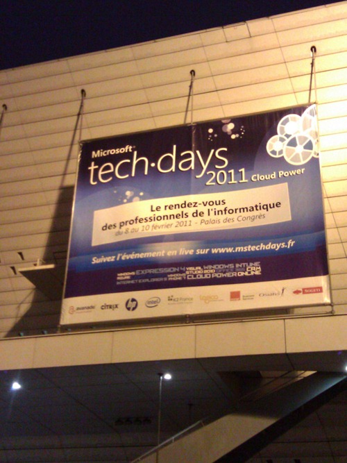 TechDays 2011 : c'est parti !