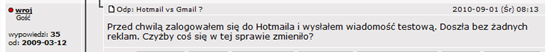 WSS.pl: Forum - Hotmail vs. GMail