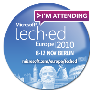 TechEd Europe 2010