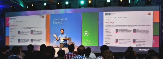 Windows 8 Briefing: Prezentacja platformy MetroOne