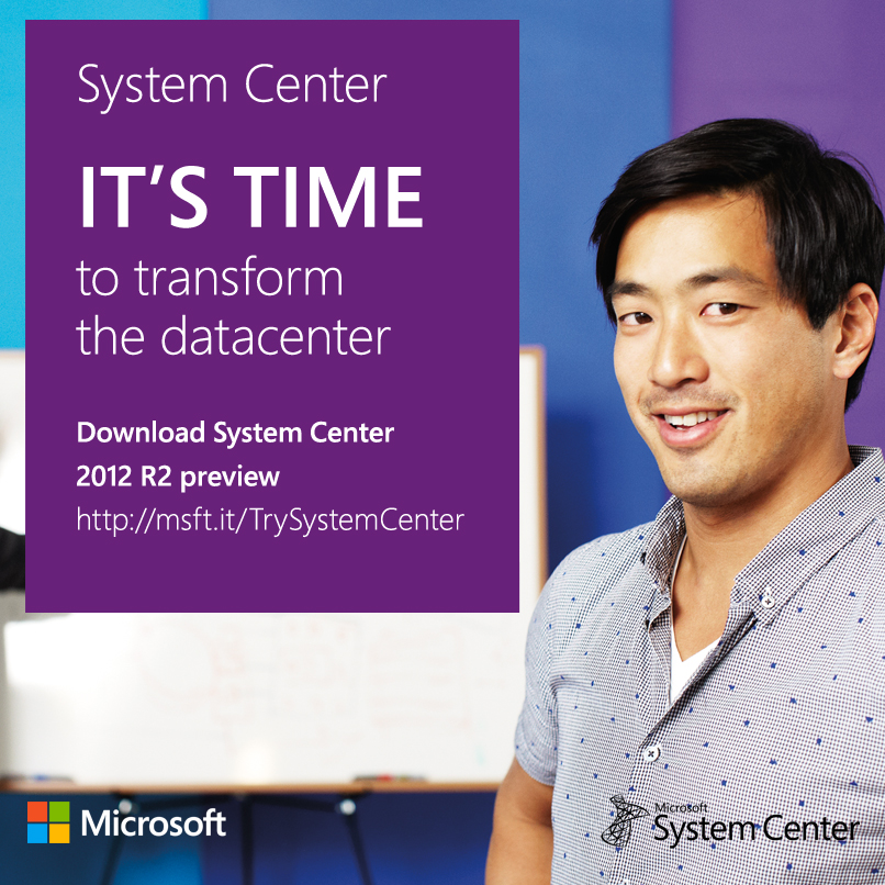 Download System Center 2012 R2 Preview
