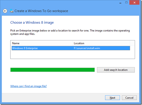 Image Windows 8 Entreprise