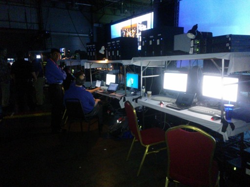 The backstage team are ready! #MMS2012