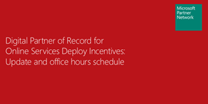 Digital POR update and office hours - May 2015