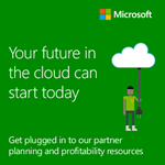 Your future in the cloud - plug in tile green