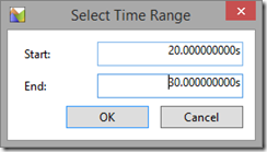 Select Time Range