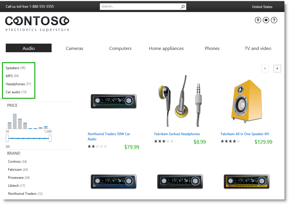 Taxonomy Refinement Panel on Audio page