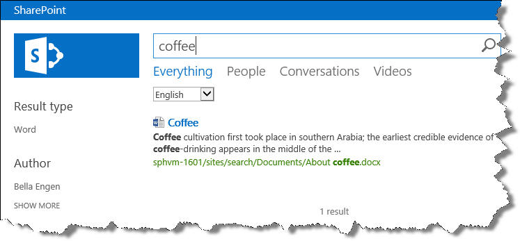 Search result for coffee