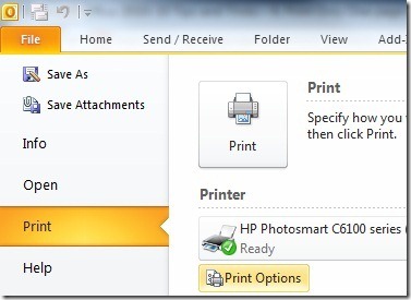 Print Options