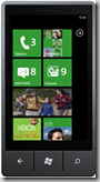Windows Phone 7 Oberfläche