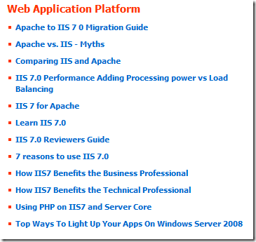 IIS7: Web Application Platform Whitepaper