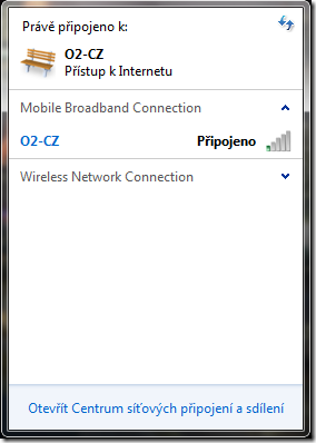 Pripojení k síti