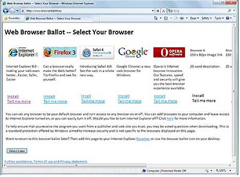 Browser Ballot