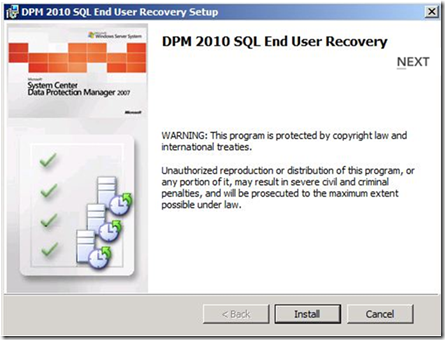 DPM-SQL-EndUR