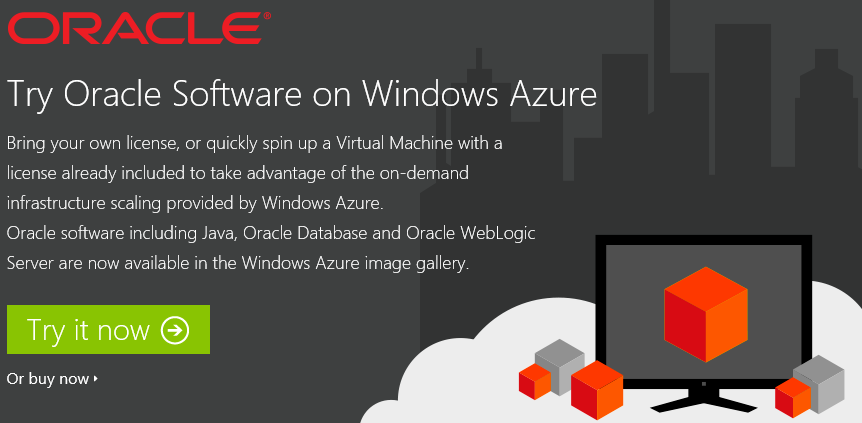 Oracle on Windows Azure