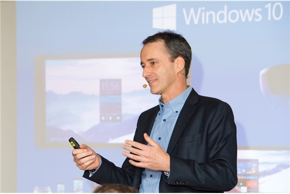 Oliver Gürtler, Leiter Geschäftsbereich Windows bei Microsoft Deutschland 