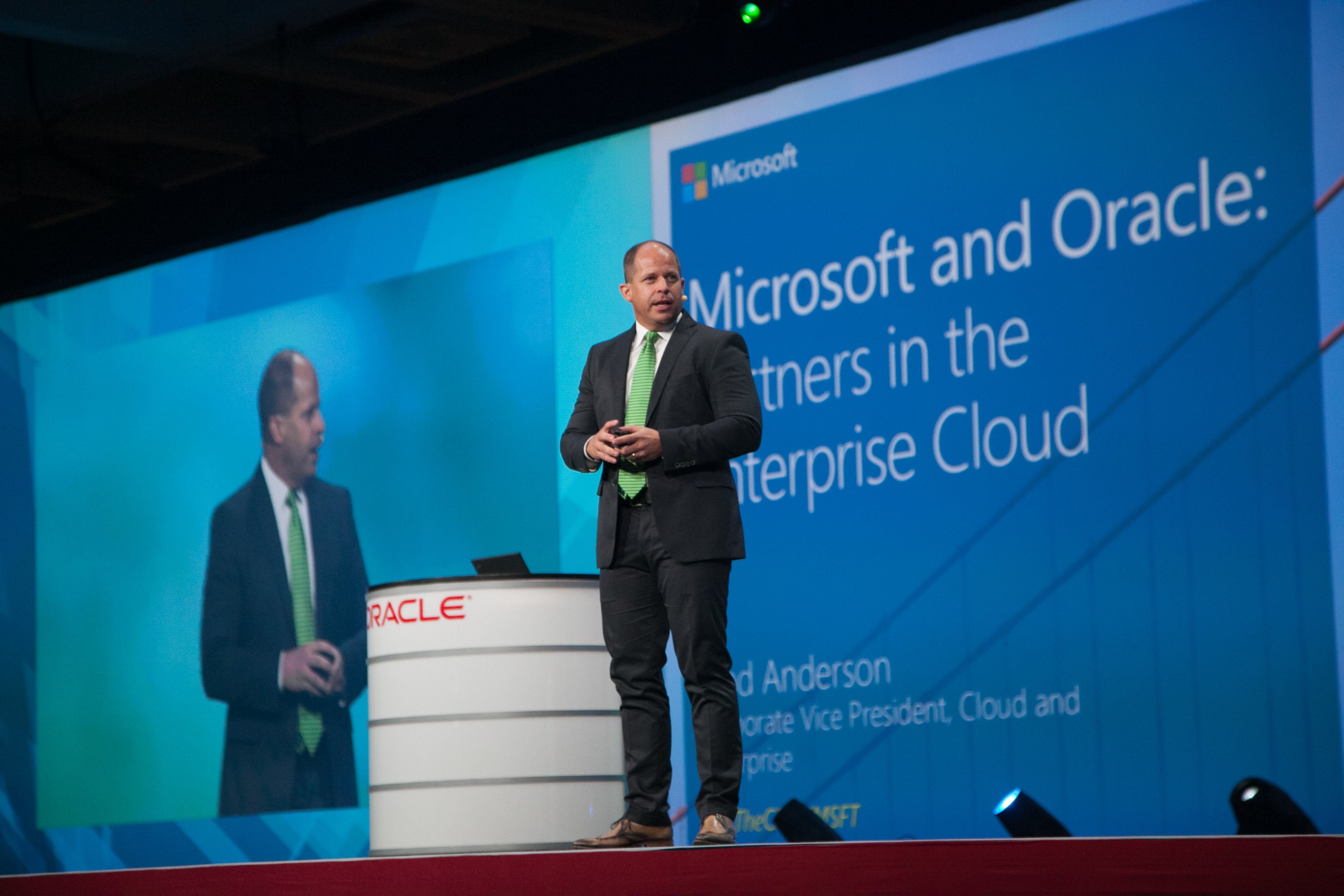 Brad Anderson at Oracle OpenWorld 2013