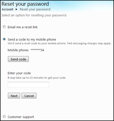 windows-live-reset-your-password-send-code-mobile-phone
