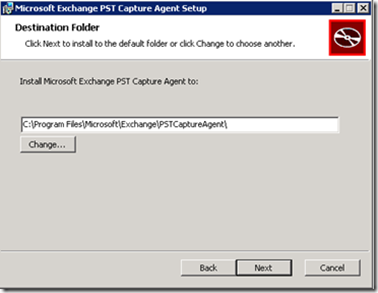 PST Capture Agent Set Install Path