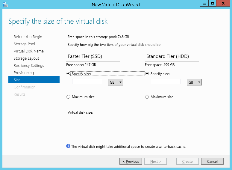 Automated Storage Tiers in Windows Server 2012 R2