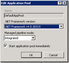 Editing-Application-Pool
