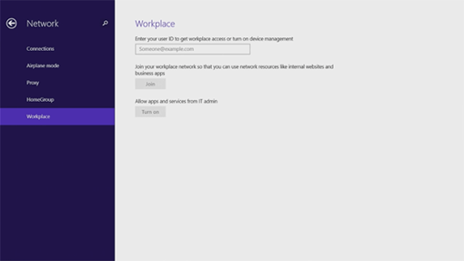 Windows 8_1 Workplace Join features