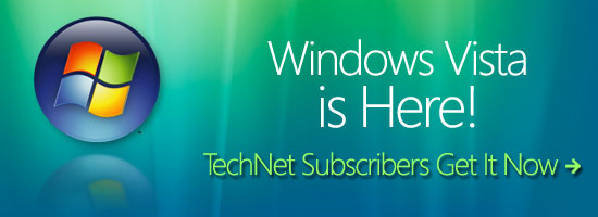 TechNet Vista Banner
