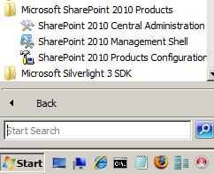 SharePoint 2010 Management Console
