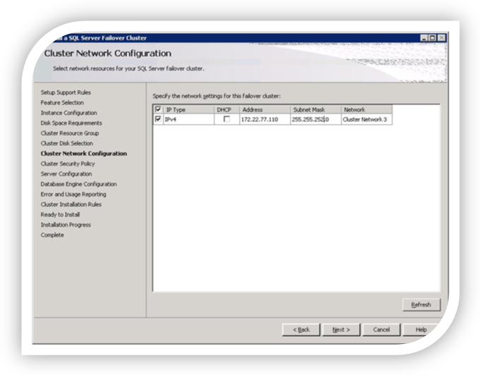 SQL Server 2008 Cluster Failover