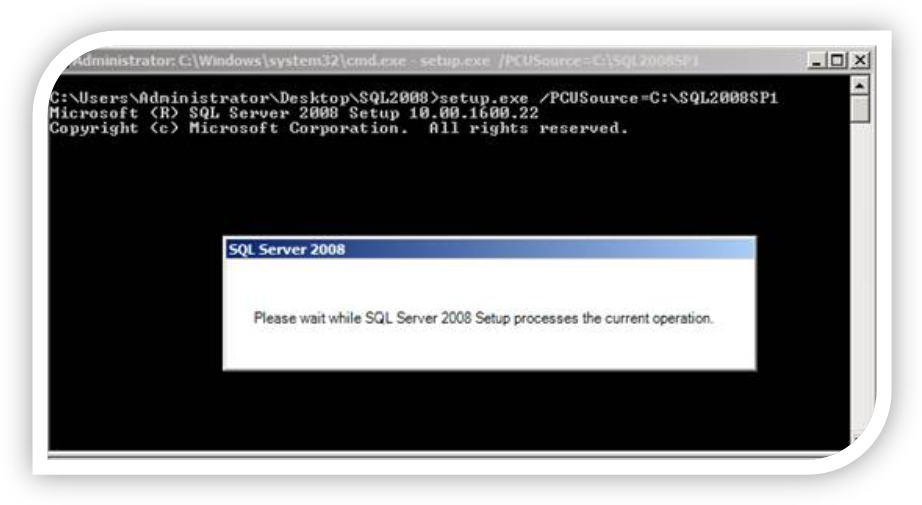slipstream an installation of SQL Server 2008